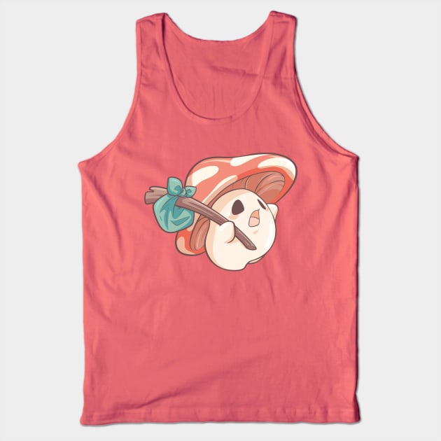 The Mushroom Traveller Tank Top by Bobblejot